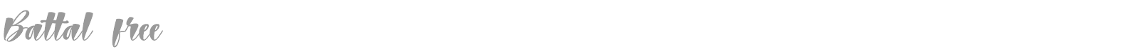 Battal font preview